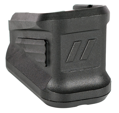 ZEV BPAD-G17-5-B Basepad made of Polymer with Black for Glock 17rd Magazines (Adds 5rds)
