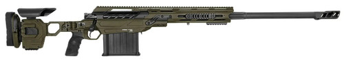 Cadex CDX-50 Tremor 50 BMG 5rd, 29" Match Grade Threaded Barrel, Picatinny Rail, Adj Folding Olive Drab Green Stock, Black Grip