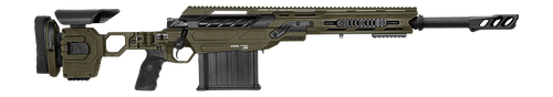Cadex CDX-50 Tremor 50 BMG 5rd, 20.6" Match Grade Threaded Barrel, Picatinny Rail, Adj Folding Olive Drab Green Stock, Black Grip
