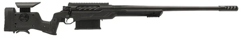 Cadex BMG Quake 50 BMG 3rd, 29" Match Grade Threaded Barrel, Black, Picatinny Rail, Adj Cheek Piece & LOP Black Stock