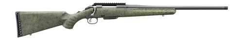 Glenfield Model A 223 Rem, 20" Threaded Barrel, Matte Black, Picatinny Rail, Moss Green Splatter Fixed Stock, 5rd