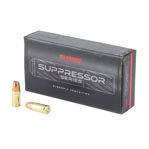 Barnes 9mm Subsonic 147gr Sierra Jacketed Hollow Point 50rd Per Box