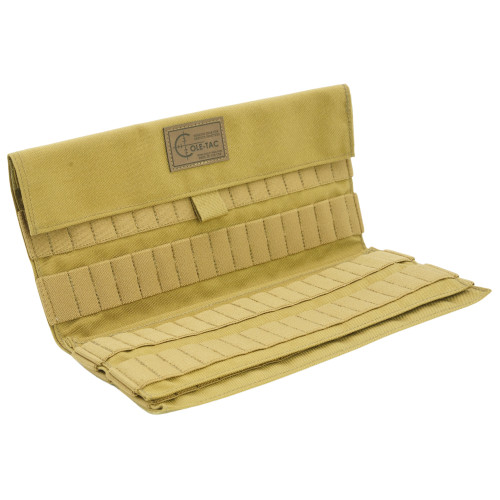 Cole-TAC Ammo Novel, Shell Holder, Fits .22-250, .243, 6mm Creedmoor, 6.5mm Creedmoor, 7mm-08, .308, .338 Federal, 7mm Remington Mag, .270 Win, .30-06, 300 Win Mag, 338 Win Mag, 5.56/.223, 300 Black, 204 Ruger, 6mm, Coyote Brown