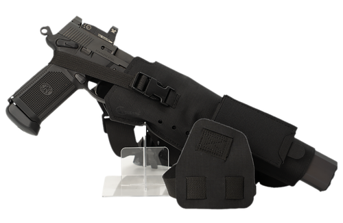 Cole-tac Varmint Wrangler XL  Holder Chest Black Left Hand