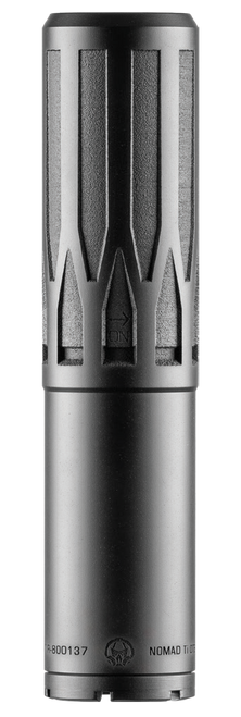 Dead Air Armament Nomad Ti OTB .30 Cal, 6AL4V Grade 5 Titanium Construction, Cerakote Finish, Black, Includes 5/8X24 Thread Pitch Xeno Radial Brake and Install Tool