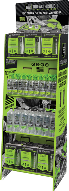 Breakthrough Clean Suppressor Cleaner Pop Display Solvents/Cleaning Kits 69
