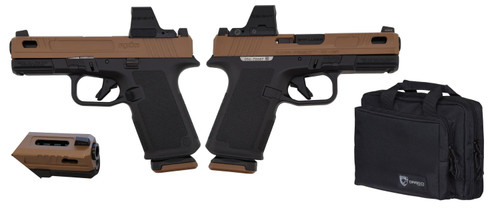Ruger RXM Orion Exclusive 9mm, 4" Ported Barrel, Osight Red Dot, FDE Slide, 15rd