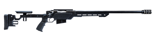 Century ATA ALR 6.5 Creedmoor 10rd, 24" Black Barrel, Black Receiver Picatinny Rail, M-Lok Handguard, Folding Black Chassis Stock, Black Polymer Grip