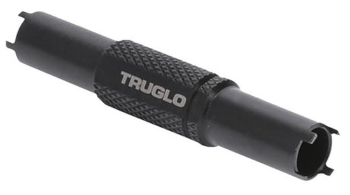 TruGlo TG-TG971B Front Sight Tool made of Steel with Black & 5 Prong Design for AR-15, M16