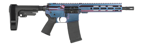 Shark Coast Tactical Mongoose 5.56mm 30rd, 10.5" Threaded Barrel, Picatinny Rail, M-Lok Handguard Polymer SB Tactical SBA3 Brace