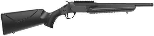 Rossi LWC 6.5 Creedmoor 1rd 16.50" Black Oxide Threaded Barrel, Black Picatinny Rail Steel Receiver, Black Fixed Synthetic Stock