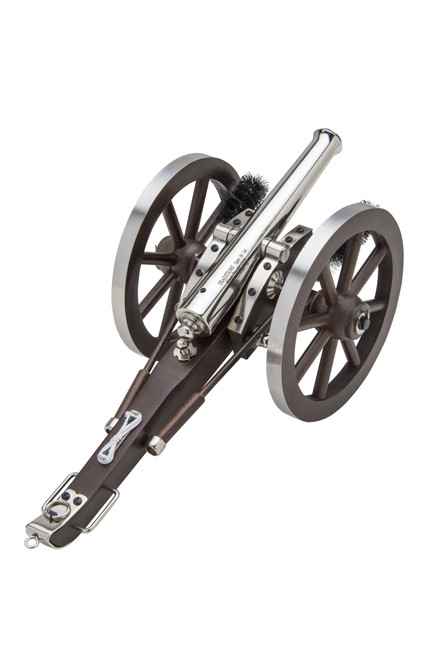 Traditions Mini Napoleon Cannon Nickel 50 Cal 7.25" Desktop Cannon, Ships To Your Door!