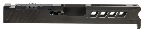 True Precision Inc Axiom Optic Cut Slide Fits Glock 19 Gen1-3 Black DLC Anodized 416R Stainless Steel