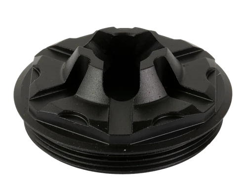 Energetic Armament Flash Hider End Cap, 7.62, Machined from Stainless, Nitride Black