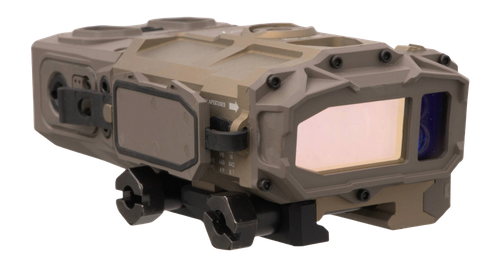 Maztech X4-LRF 2K Laser Rangefinder, 2,180 yd Max Range, FDE/Red Display