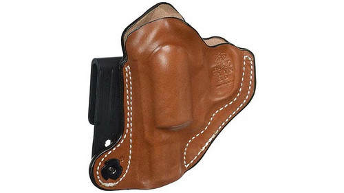 Desantis Flex-Tuk Tan Leather Inside Waistband S&W J Frame, M&P 340,360 2", Taurus 85-85Ch 2", Right Hand