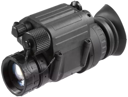 AGM Global Vision PVS-14 NL2, Night Vision Monocular, 1X Magnification, Gen 2+, P43 Green Phosphor IIT, Black
