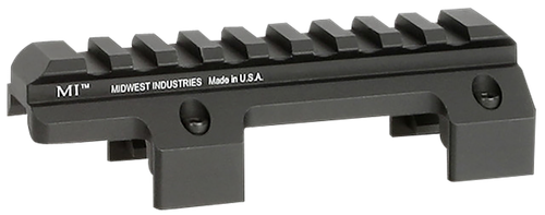 Midwest Top Rail Black Aluminum Picatinny, 4.37" Long Fits HK MP5