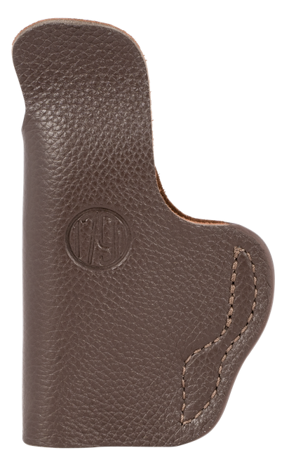 1791 Gunleather Fair Chase Size 03 Inside Waistband Open Top Style made of Deer Hide with Classic Brown Finish & Belt Clip Mount Type fits Glock 42, 43, 43X & Ruger LC9 for Right Hand