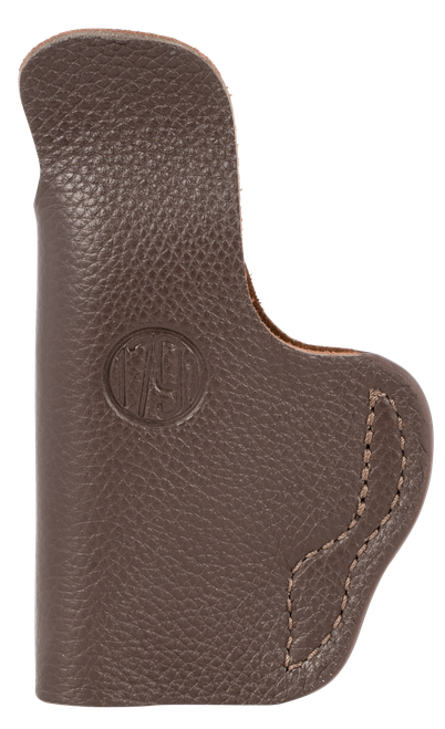 1791 Gunleather Fair Chase Size 03 Inside Waistband Open Top Style made of Deer Hide with Classic Brown Finish & Belt Clip Mount Type fits Glock 42, 43, 43X & Ruger LC9 for Right Hand