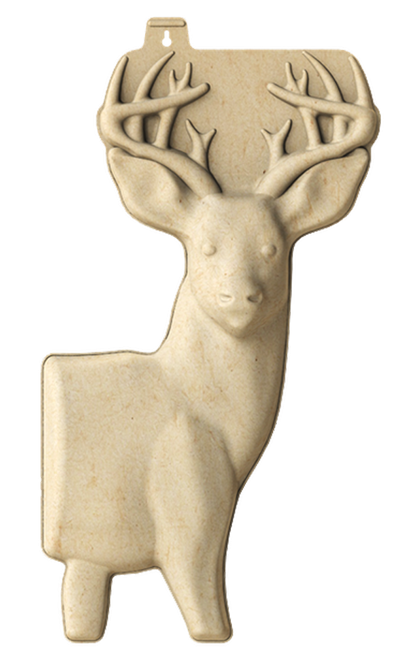 Birchwood Casey Deer 31.25" H x 17" W x 4" D 3D Tan 3 Per Pack