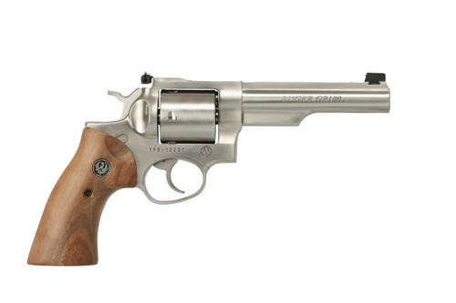 Ruger GP100 Limited Edition Revolver 44 Spl  5" Barrel,  Brushed Stainless Steel Finish, Stainless Steel Frame, Adjustable Sights, 5 Round
