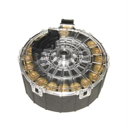 ProMag Standard 20rd Drum 12 Ga Fits Saiga Black DuPont Zytel Polymer