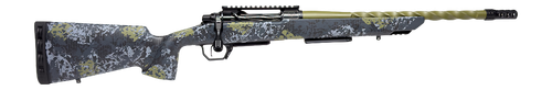 Horizon Firearms Venatic 2 6.5 Creedmoor 22" Sage Green Spiral Fluted Threaded Barrel, Black DLC Receiver Picatinny Rail, Arca Rail Forend, Artic Moss Iota EKO X Carbon Fiber Stock
