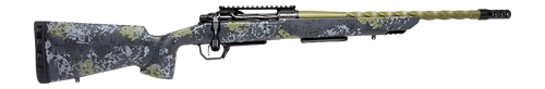 Horizon Firearms Venatic 2 22 Creedmoor 18" Sage Green Spiral Fluted Threaded Barrel, Black DLC Receiver Picatinny Rail, Arca Rail Forend, Artic Moss Iota EKO X Carbon Fiber Stock