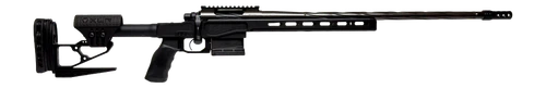 Horizon Firearms Vandal DM 25 Creedmoor 18" Black Chrome Spiral Fluted Threaded Barrel, Black Chrome Receiver Picatinny Rail, ARCA Rail, Black Anodized XLR Element 4.0 Aluminum Stoc