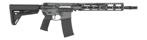Vktr Industries VK-1 5.56mm 30rd,13.70" Black Threaded Barrel, Sniper Gray Cerakote Aluminum Receiver Picatinny Rail, M-Lok Handguard, Black Magpul MOE SL Polymer Stock, Magpul K2 Gr