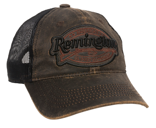 Outdoor Cap Remington Cap Cotton Black/Brown Unstructured OSFA