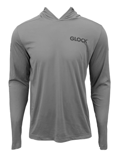 Glock Hooded Performance Shirt 3XL Grey