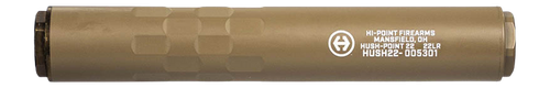 Hi Point HP22 Flat Dark Earth Suppressor .22RIMFIRE Flat Dark Earth 1/2X28