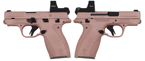 Smith & Wesson Bodyguard 2.0 .380 ACP, 2.75" Barrel, RFX1 Optic, Rose Gold Finish, 12rd