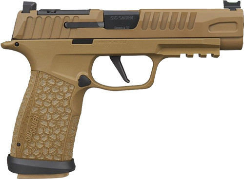 Sig Sauer P365 Fuse 9mm, 4.30" Barrel, Coyote Cerakote, Optic Ready, Picatinny Rail, 17rd