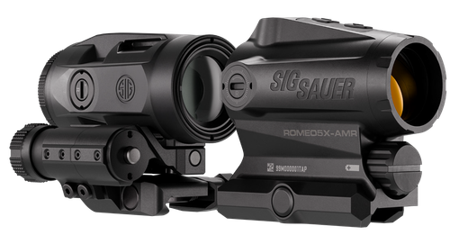 Sig Sauer Red Dot Magnifier Combo, Romeo5X/Juliet3-Micro AMR, Black