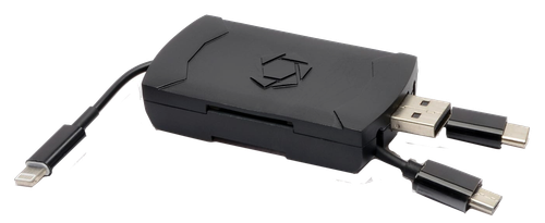 Stealth Cam QMCR 4-in-1 SD Card Reader Black