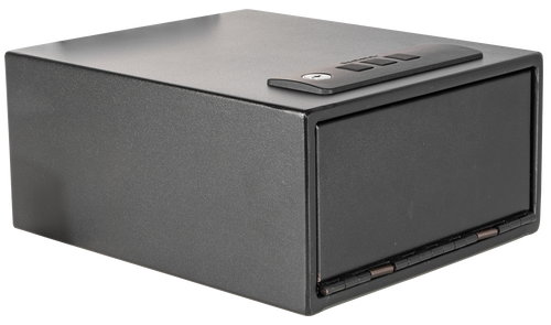 Stack-On Biometric Gun Safe, Electronic Keypad,, Black