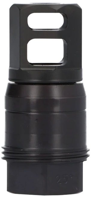 Sig Sauer Clutch-Lok QD Muzzle Brake, 7.62mm, 25? Taper, Black Stainless