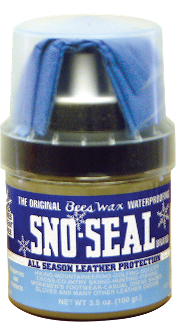 Atsko Sno-seal Beeswax Leather Waterproofing applicator 4OZ