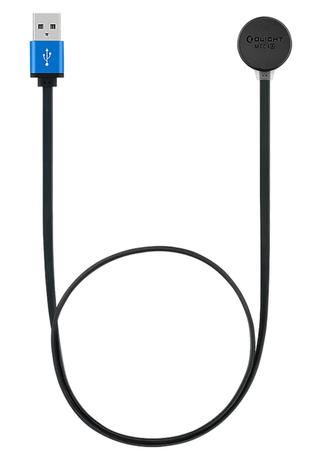 Olightstore Usa Inc MCC1A Charging Cable Black For S1RII/S2RII Baton3/Pro Perun