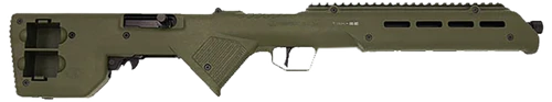 Desert Tech TREK-22 Compact 22 LR, 18" Free Floating Steel Barrel, Suppressor Ready, Green Finish, Picatinny Rail Receiver, M-Lok Handguards, Fixed Polymer Stock, 10rd