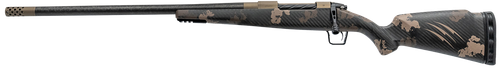 Fierce Firearms Carbon Rogue Full Size 7mm PRC, 24" Carbon Fiber Threaded Barrel, Smoked Bronze Receiver, Picatinny Rail Forend, Sonora Ambush Camo Fixed Carbon Fiber Stock, Left Hand, 3rd