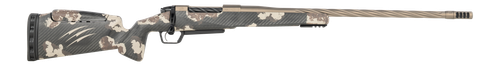 Fierce Firearms Twisted Rival XP 2.0 22 Creedmoor, 22" Smoked Bronze Fluted Threaded Barrel, Arca Rail Forend, Desert Shadow Camo Adj Cheek Piece Stock, 3rd