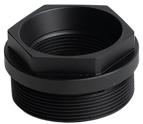 Banish HUB Adapter Mount, HUB to Banish Muzzle Brake, Oxide Black, 1.375X24 HUB Threads