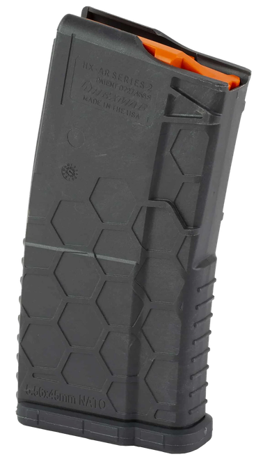 Hexmag Shorty 5.56x45mm NATO AR-15 Magazine, Black Polymer, 20rd