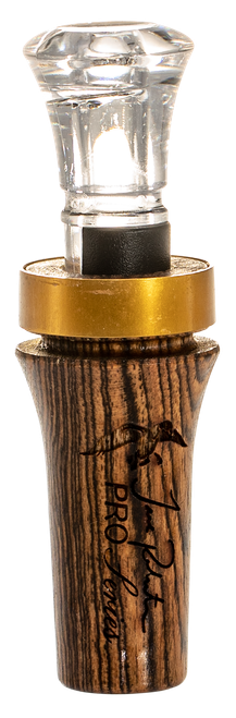 Duck Commander Pro Series Bocote Open Call Double Reed Mallard Hen Sounds Attracts Ducks Brown Wood, DCPROB