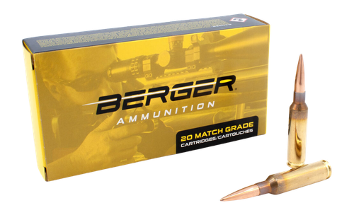 Berger Bullets Long Range Hybrid Target, 6.5 Creedmoor, 144gr, 20 per Box