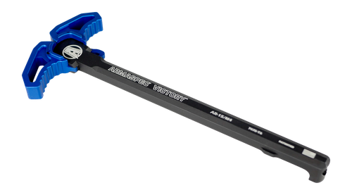 Armaspec Victory AR-15 Charging Handle, Ambidextrous, Blue